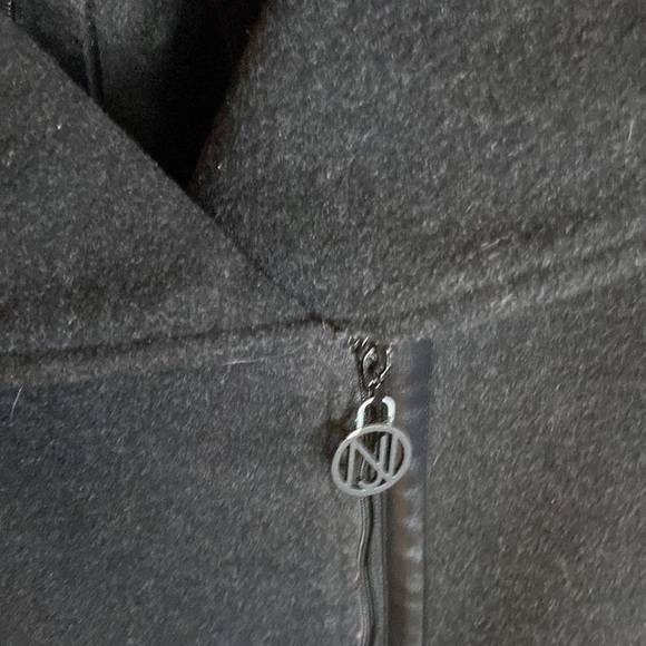 Nikki Jones Wool Cashmere Blend Winter Warm Jacket with side closure size 12 - Picture 9 of 14